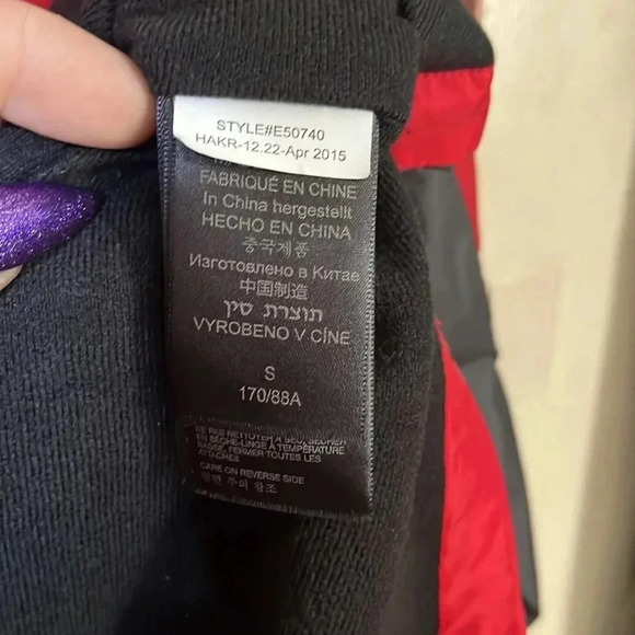 Marmot Wind Breaker Jacket Red & Gray Outdoor Spring Running‎ Hiking Camping - Picture 8 of 11